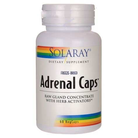 Solaray Adrenal Caps 60 Caps 60 Caps Kroger