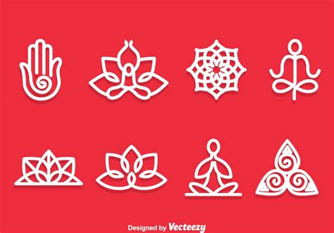 Yoga Meditation Symbol Vector 120829 Vector Art At Vecteezy