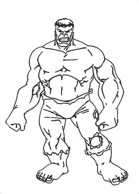 Planse De Colorat Cu Hulk De Colorat P