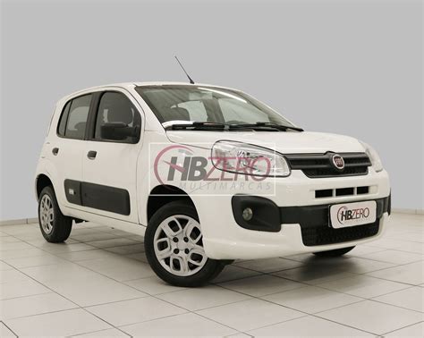 Fiat Uno Attractive Flex V P Flex Portas C Mbio Manual Em