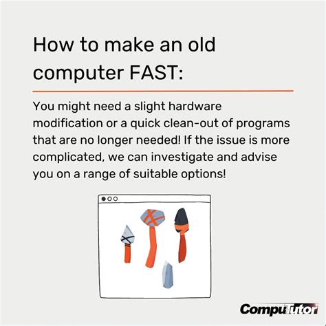 Make Your Old Computer Fast Compu Tutor Inc