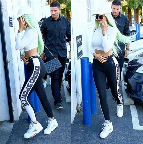 Kylie Jenner Wears The White Supreme X Air Jordan V Complex