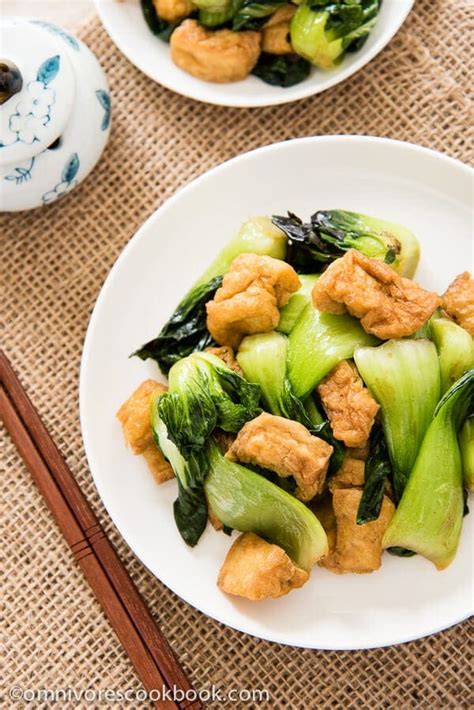 Bok Choy Stir Fry With Crispy Tofu Omnivore S Cookbook Hot Sex Picture