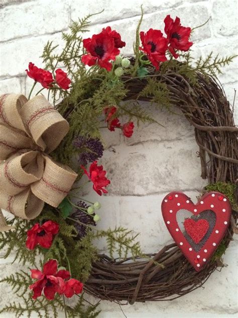 Valentines Wreath Valentines Day Wreath By Adorabellawreaths Valentine