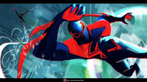 Spiderman 2099 By Dib Artist On Deviantart
