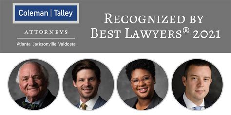 Four Coleman Talley Attorneys Recognized By Best Lawyers