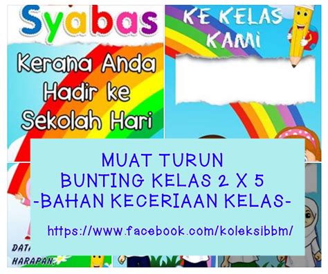 Pilih dari berbagai design yang menarik! Koleksi Bahan Bantu Belajar (BBM): MUAT TURUN | BUNTING ...