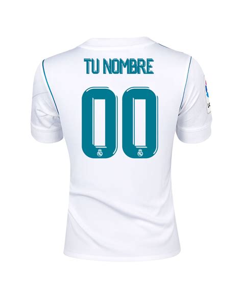 Camiseta Real Madrid Laliga Personalizado Junior