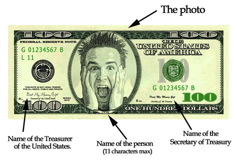 T Certificate Template Dollar Bill