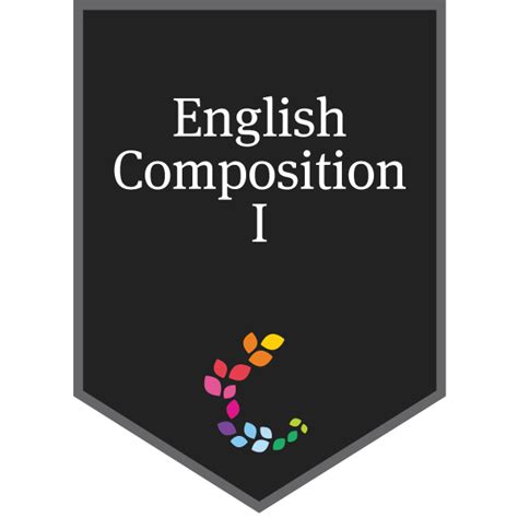 English Composition I Eng1001 2018 Credly