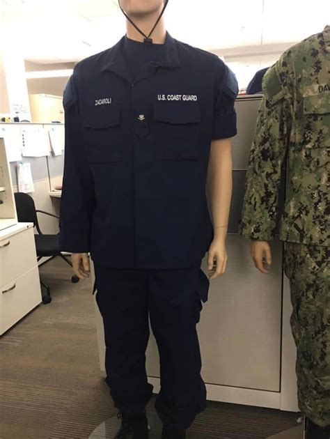 NEW U.S. Coast Guard uniform exclusive look! : uscg