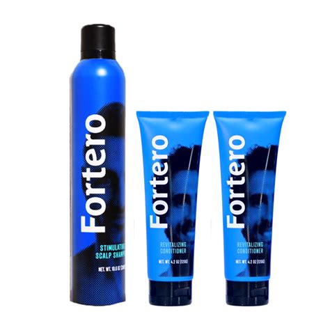 Set Of Fortero Shampoo And Conditioner Hair Growth Kit Hair