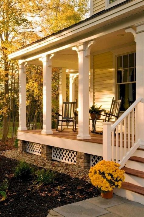 50 Wonderful Rustic Farmhouse Porch Decor Ideas 2019