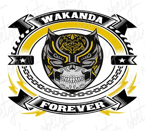 Wakanda Forever Svg Black Panther Svg Avengers Svg Marvel Svg Png
