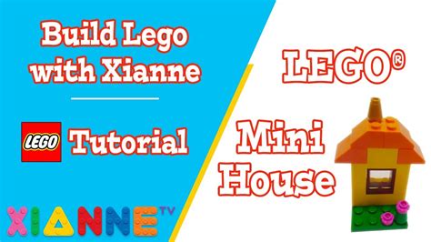 How To Build Mini Lego® House Youtube