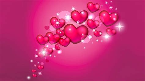 Pink Heart Wallpapers Top Free Pink Heart Backgrounds Wallpaperaccess