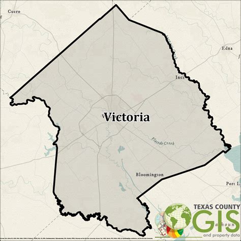 Victoria County Map