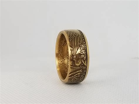 One Ounce Gold Eagle Coin Ring ⋆ Coin Rings By The Mint