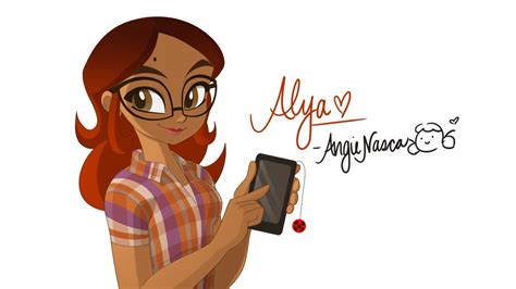 Miraculous 🐞 Speed Drawing Alya 🐞 With Angie Nasca Youtube