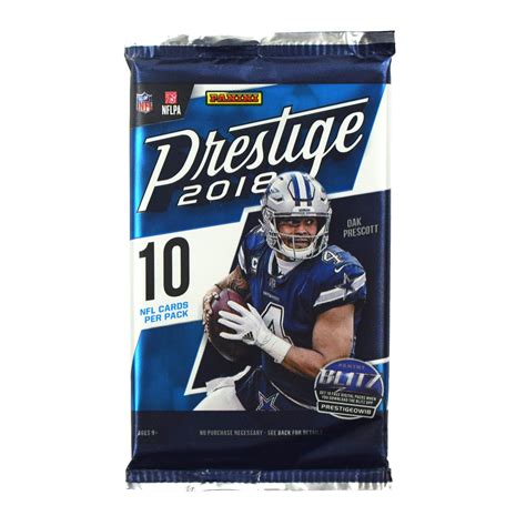 Buy and sell baseball, football, basketball, and hockey cards online with comc. 2018 Panini Prestige Football Retail Pack (Lot of 24) | DA Card World