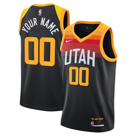 Nike Nba Utah Jazz Donovan Mitchell City Edition Swingman Jersey Black