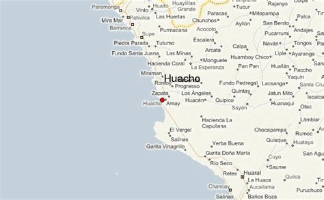 Guía Urbano De Huacho