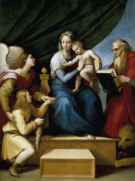 "Madonna of the Fish"- Raphael; Museo del Prado, 25 October 2014