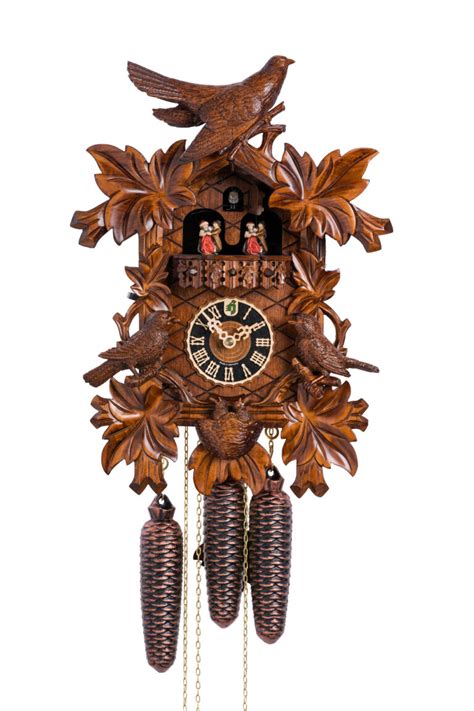 Original Handmade Black Forest Cuckoo Clock Made In Germany 2 86723