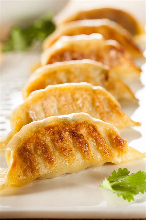 How To Make Japanese Gyoza Pan Fried Dumplings Hey Review Food