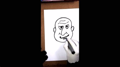How To Draw Funny Cartoon In 30 Seconds Youtube