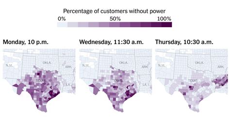 Winter Storm And Texas Power Outage Map The New York Times
