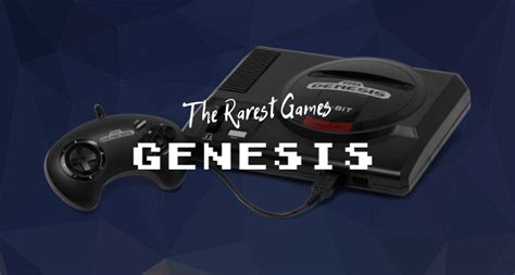 15 Rarest Most Expensive Sega Genesis Games Retro Wizard
