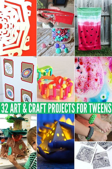 Latest for diy crafts ️. 32 Awesome Art & Craft Projects for Tweens | Arts, crafts for teens, Art projects for teens ...