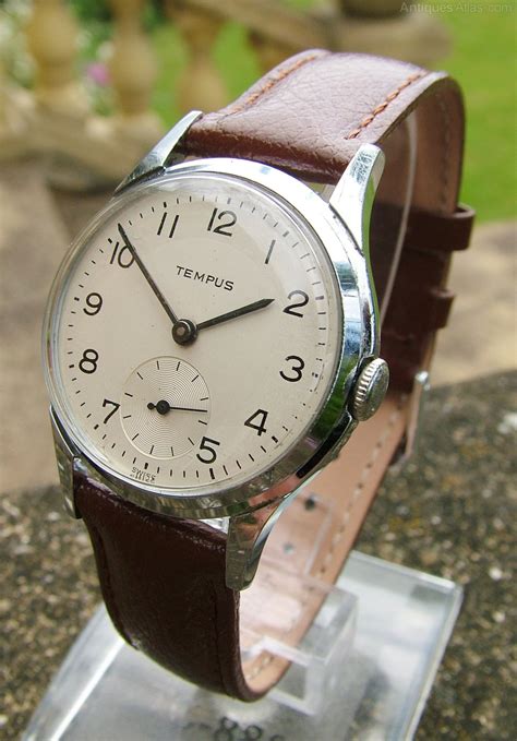 Antiques Atlas - A Mid-size Tempus Wrist Watch, Circa 1950