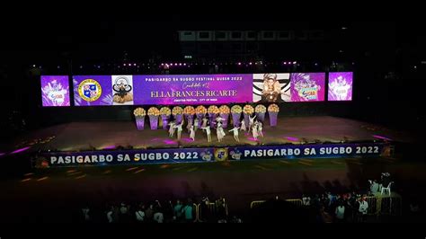 Pasigarbo Sa Sugbo 2022 Festival Queen Naga City Youtube