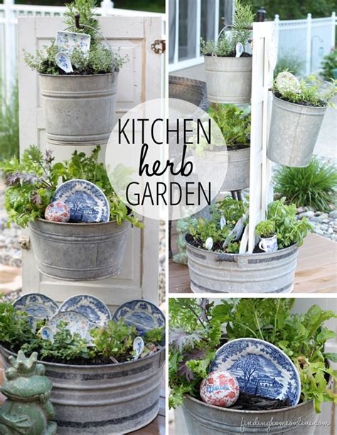 35 Creative Diy Herb Garden Ideas Diy Backyard Kitchen Herb Garden