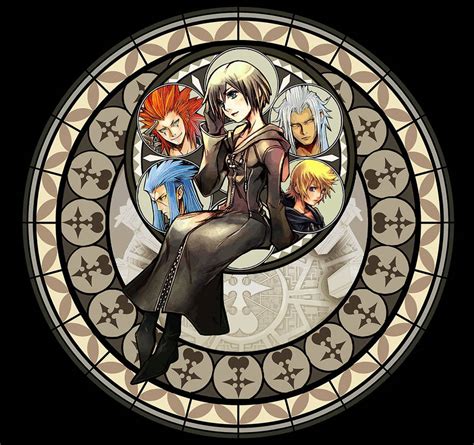 Kingdom Hearts Xion Stained Glass By Spinosaurus20 On Deviantart