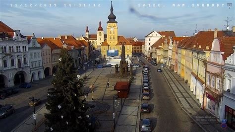 Webcam Freedom Square Žatec Czech Online Live Cam