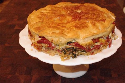 Sweet potatoes with goat cheese & lentils. Italian Brunch Torta Recipe — Dishmaps