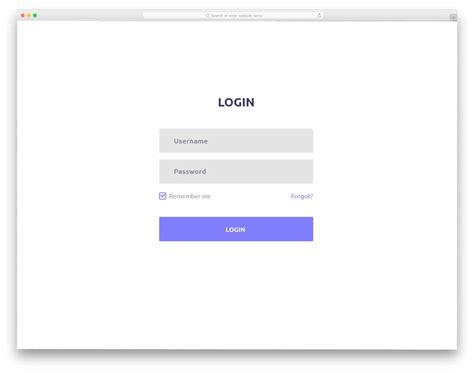 23 Best Free Login Forms For Websites And Mobile Applications Fd Mania
