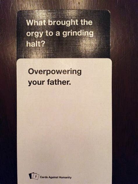 Hilarious “cards Against Humanity” Answers