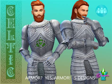 The Sims Resource Simmiev Celtic Armor