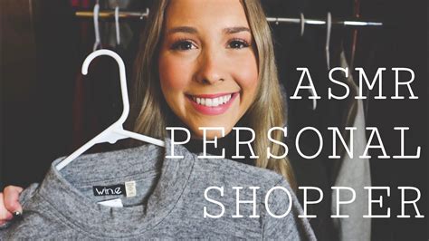 asmr personal shopper roleplay youtube