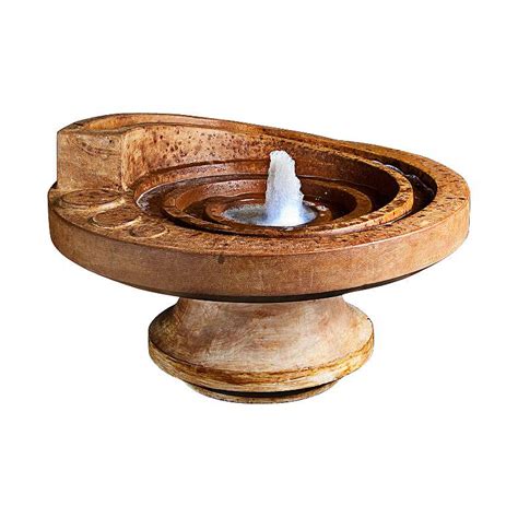 Ideal for a patio or garden, this water. Hurricane Eye 21" High Cast Stone Modern Fountain - #2H078 ...