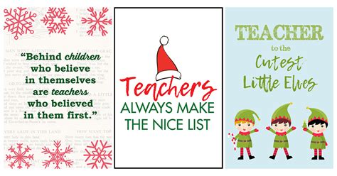 Free Printable Christmas Thank You Cards From Teacher Printable Word