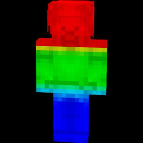 Rainbow Steve Skin For Android Apk Download