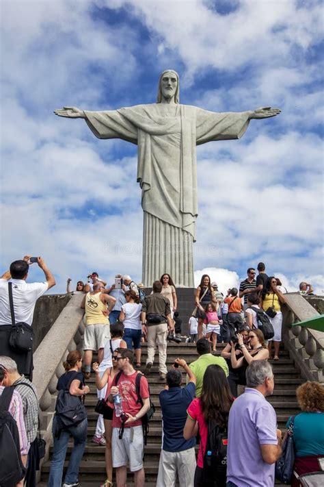 The Statue Of Christ The Redeemer In Rio De Janeiro In Brazil