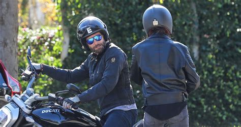 Bradley Cooper Goes For Motorcycle Ride With Irina Shayk Bradley