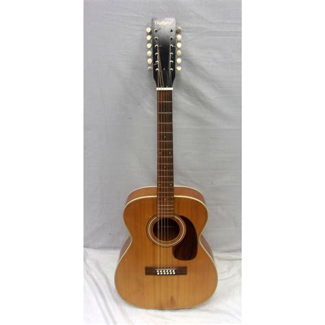 Vintage Harmony 1960s H1233 12 String Acoustic Guitar Natural