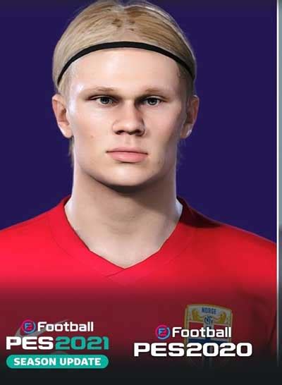 Database erling haaland pes 2021. PES 2021 Erling Haaland New Look by Cristian CRT, патчи и моды